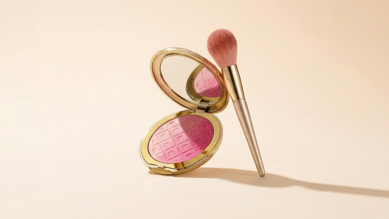 compact powder case, trousse makeup